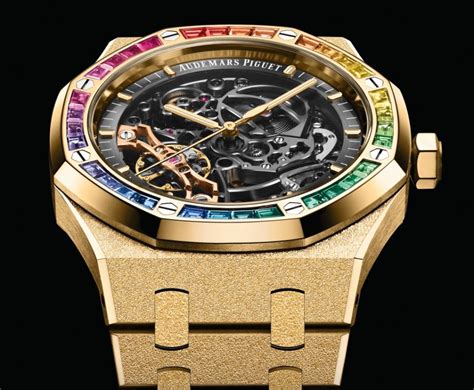 audemars piguet royal oak frosted gold double balancier squelette|audemars piguet double balance wheels.